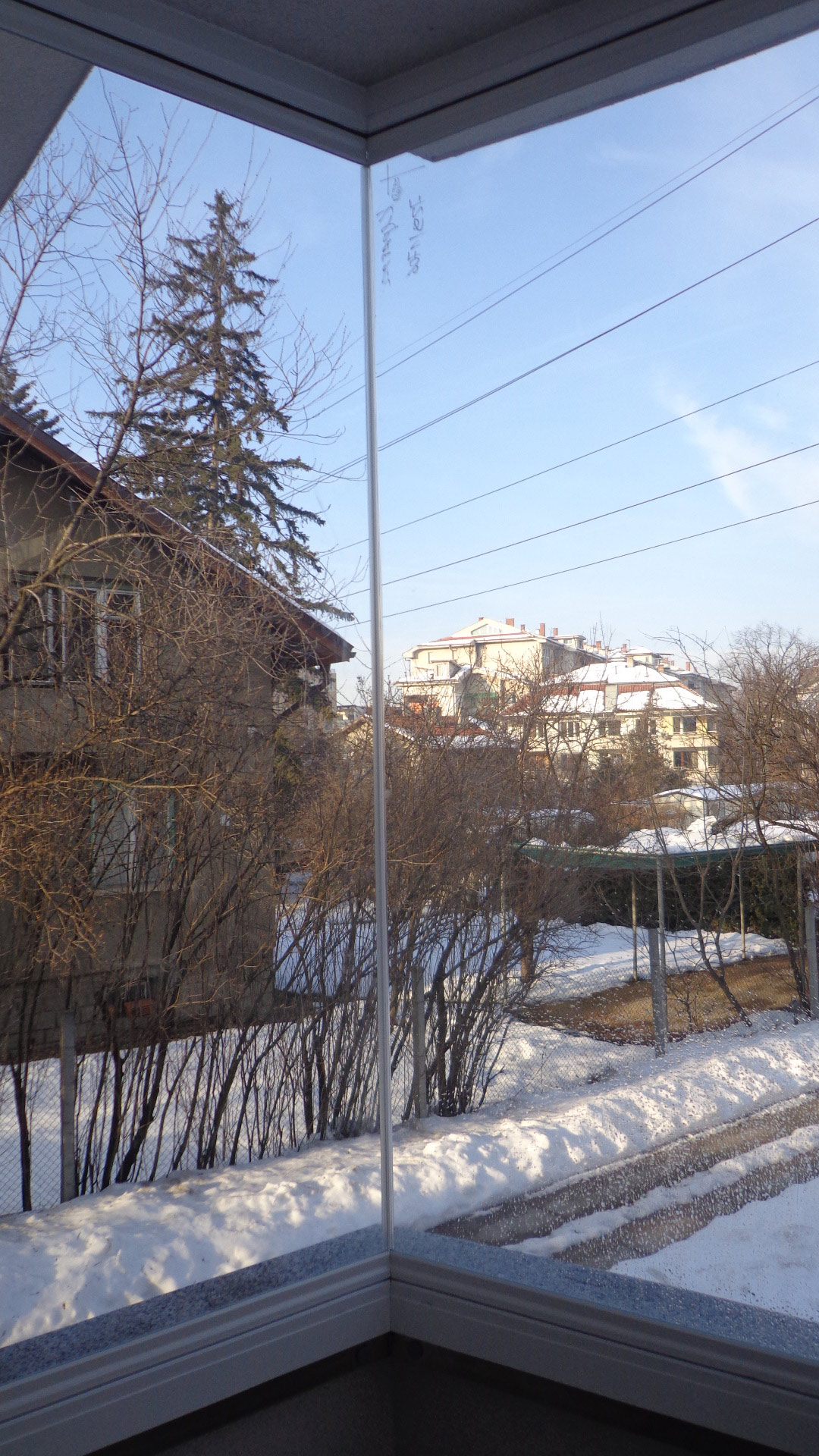 Cerramiento de cristal para terraza de Bulgaria